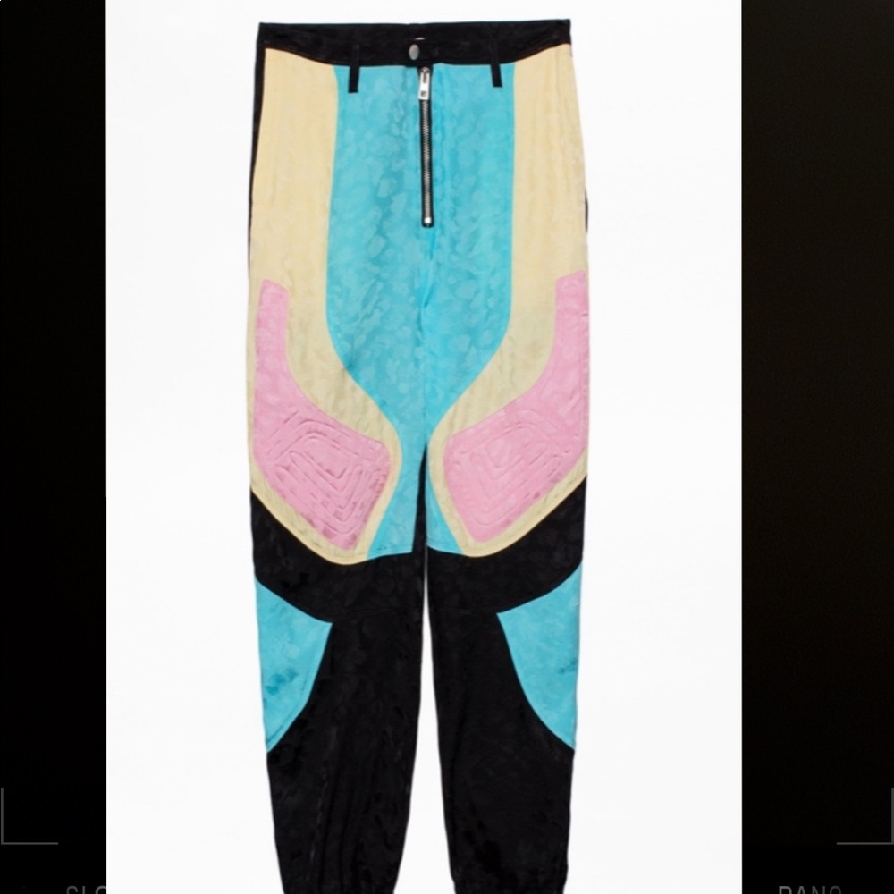 Zadig and Voltaire Page Jac Leo Silk Trousers